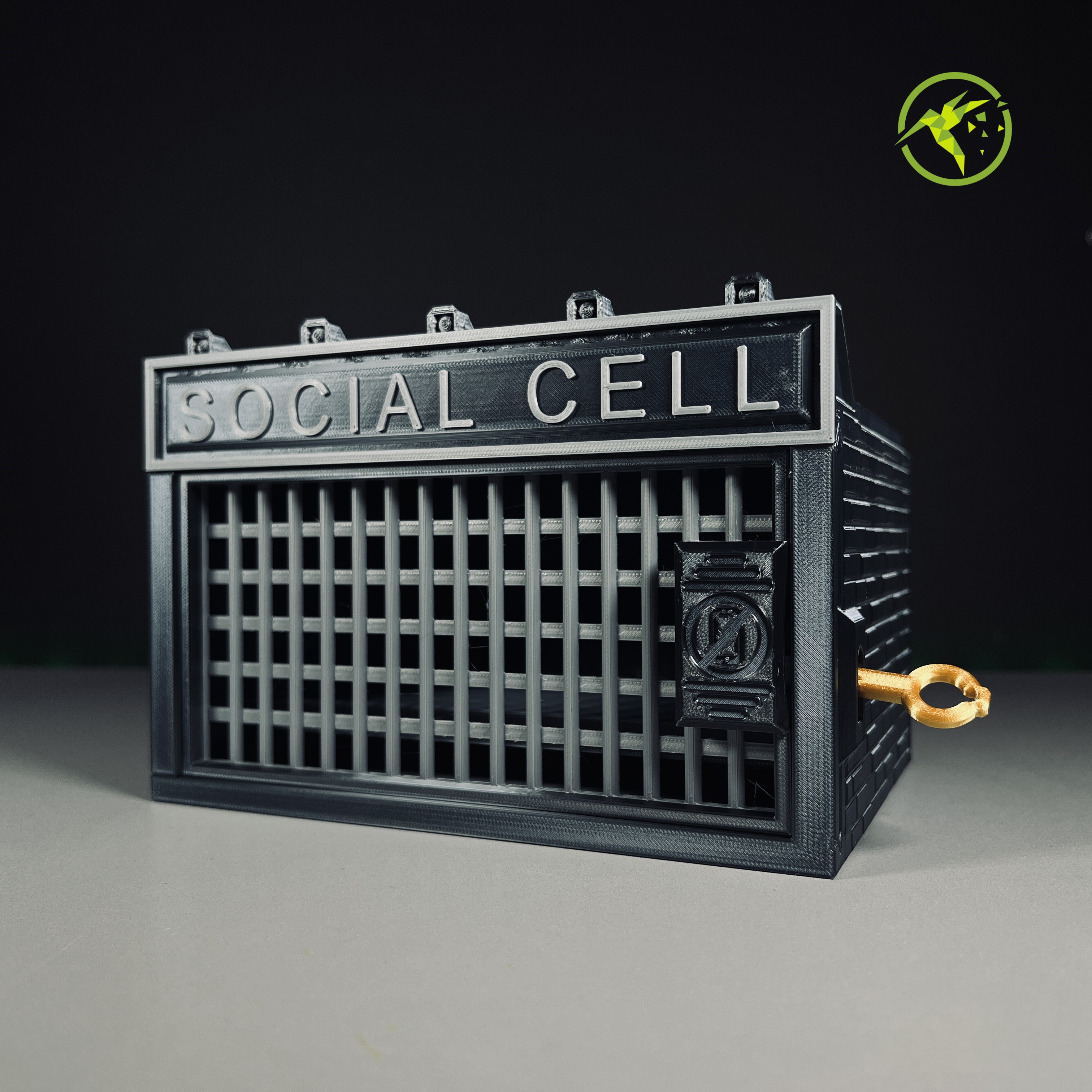 The Social Cell - Smartphone Jail Cell, Phone Storage